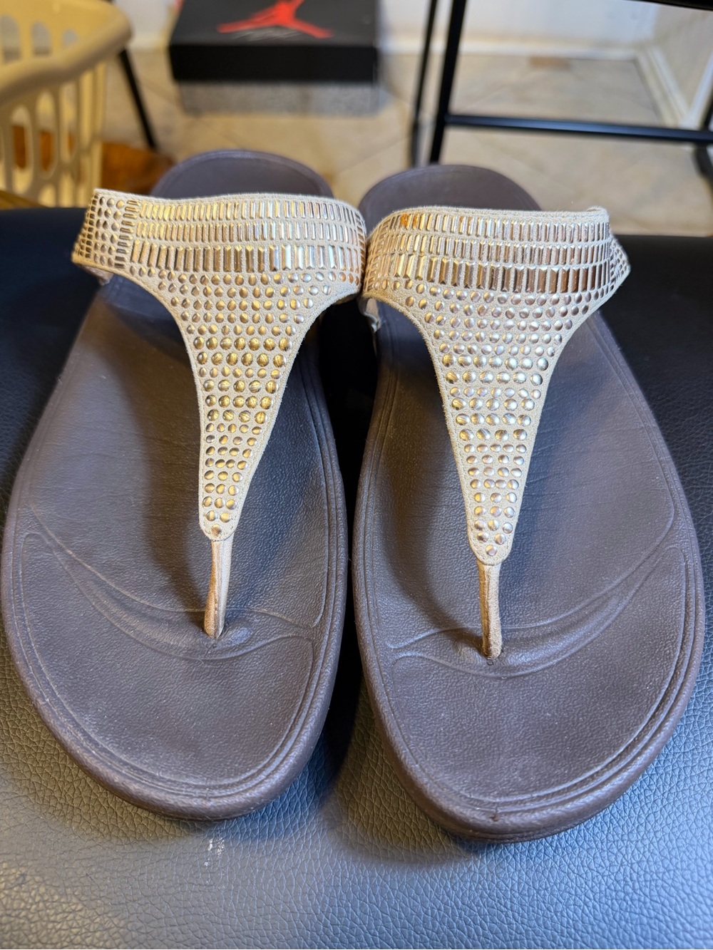 FitFlop Aztek Chada toe-post sandals 359-323 Women 9